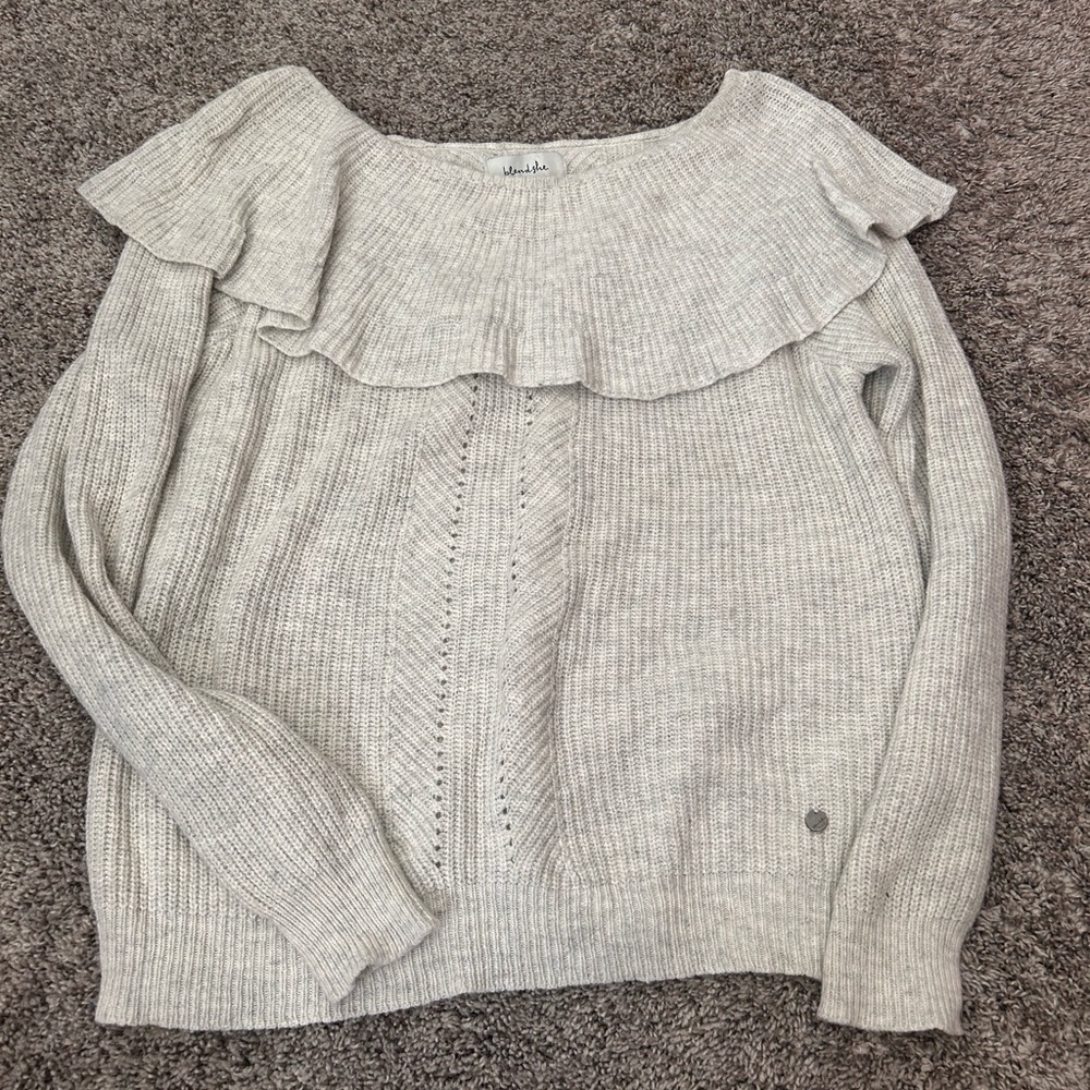 Blendshe Off The Shoulder Sweater Medium